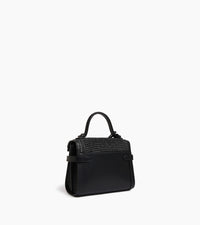 Le Tanneur Emilie petit sac à main cuir effet raffia