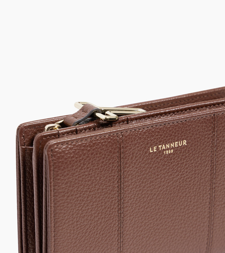 Le Tanneur Juliette Portefeuille Moyen Cuir Grainé