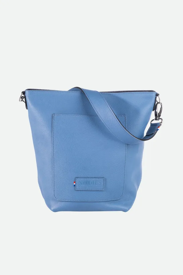 Nodie's Andy sac cabas cuir bleu denim