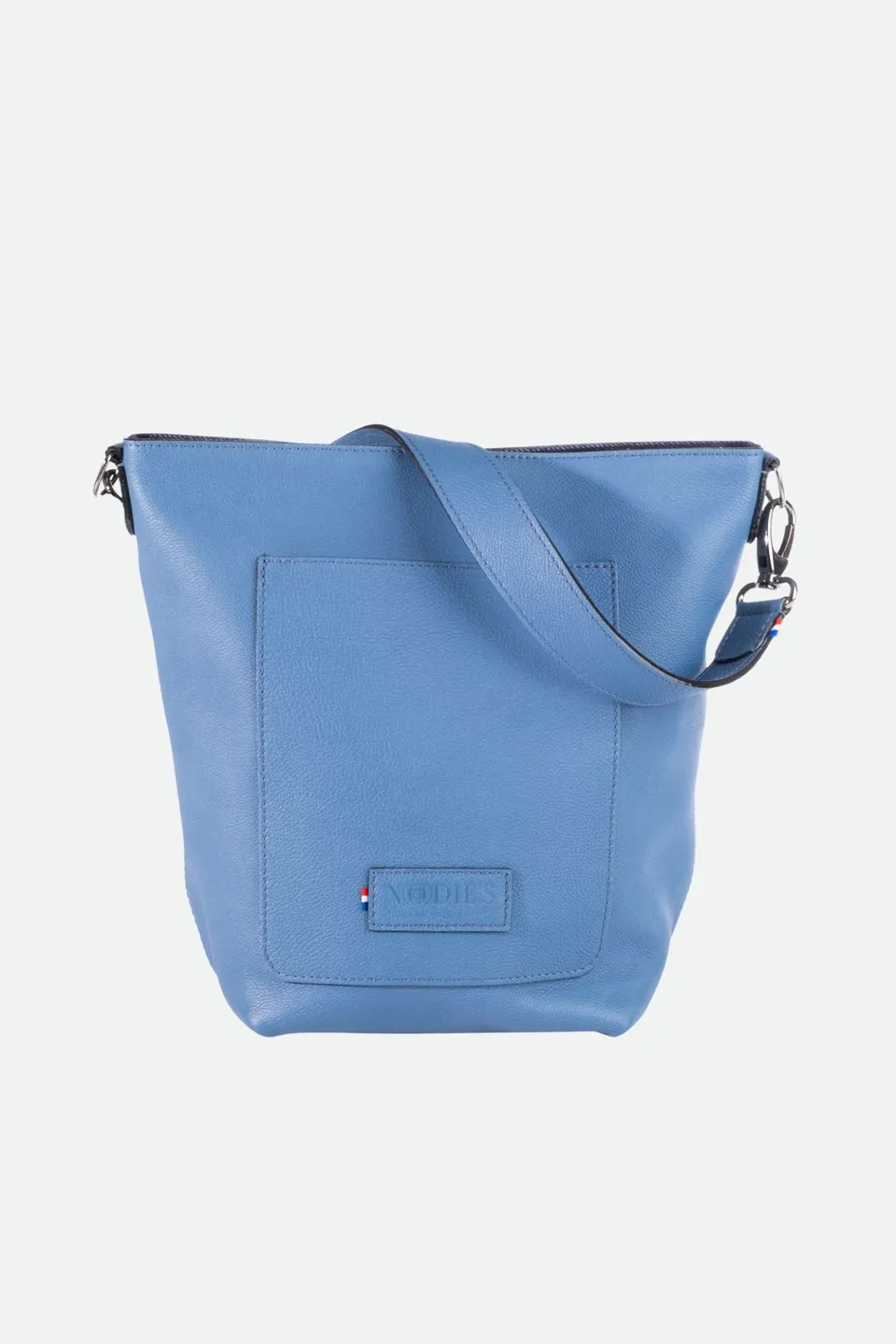 Nodie's Andy sac cabas cuir bleu denim