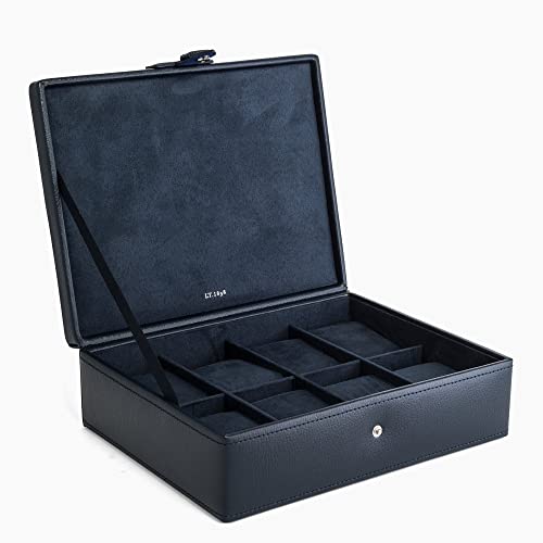 Le Tanneur boîte à montres cuir 8 compartiments 25 cm