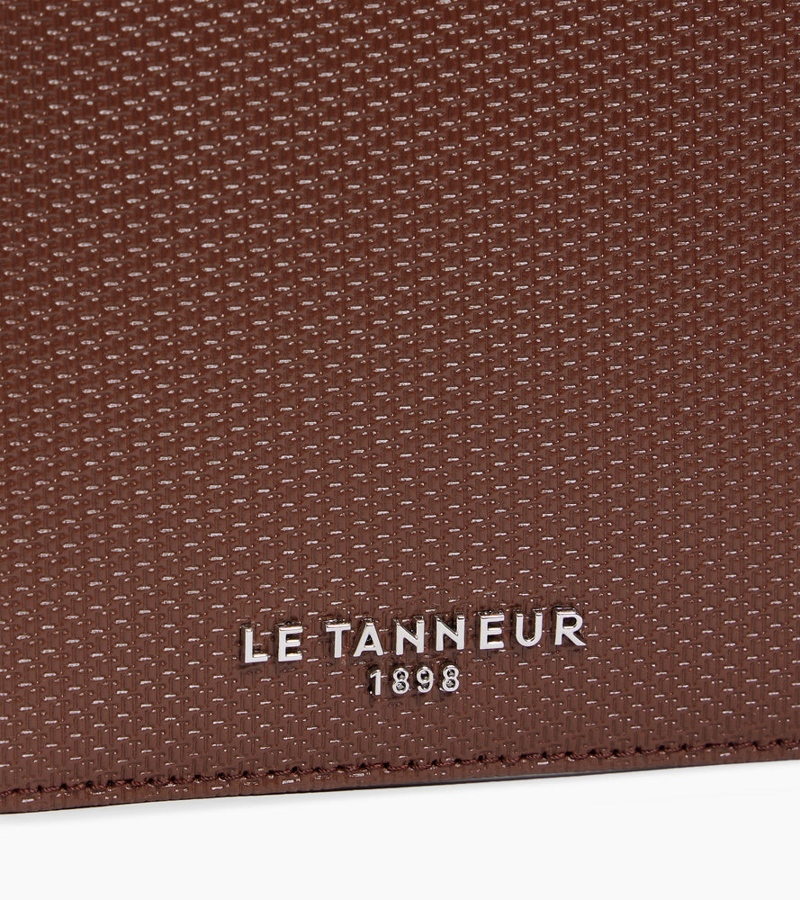 Le Tanneur Emile portefeuille cuir horizontal zippé anti-RFID
