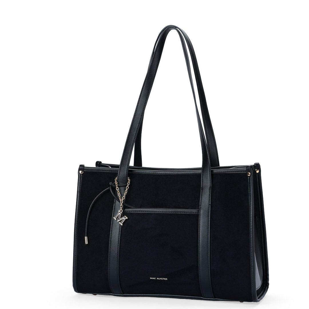 Mac Alyster Dunea sac cabas synthétique Noir A4