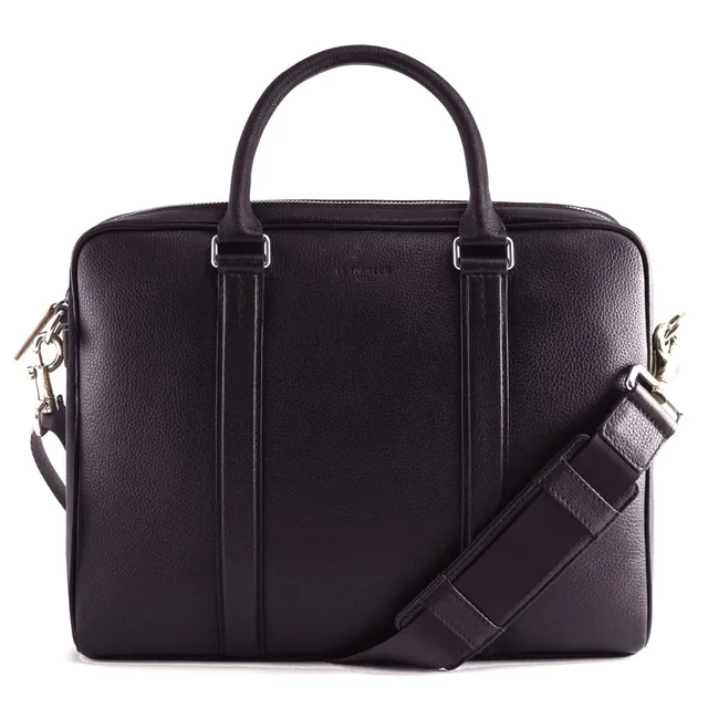 Le Tanneur Charles Porte-Documents Cuir 13 Pouces Slim