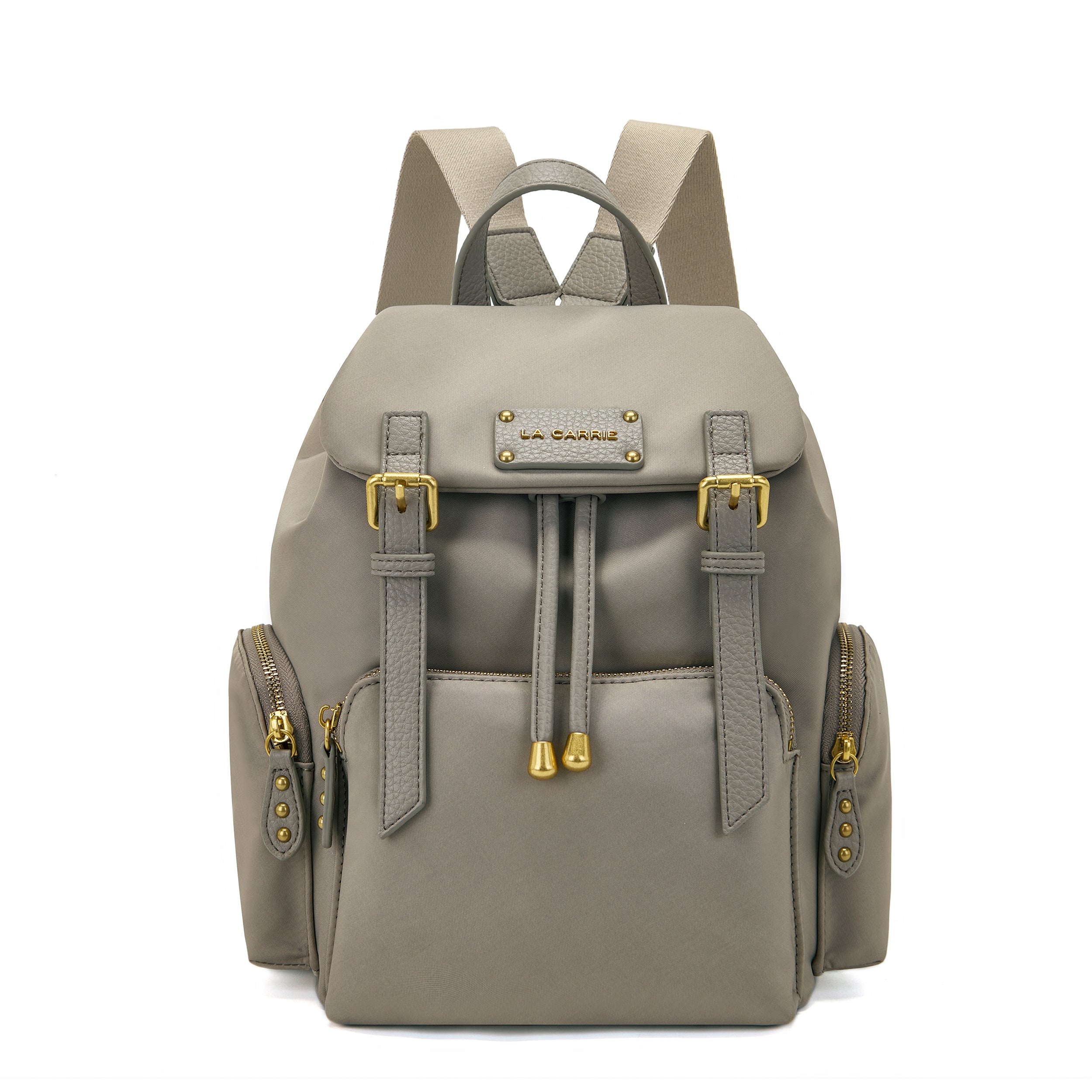 La Carrie Dark Wave sac à dos taupe 27x12x31cm