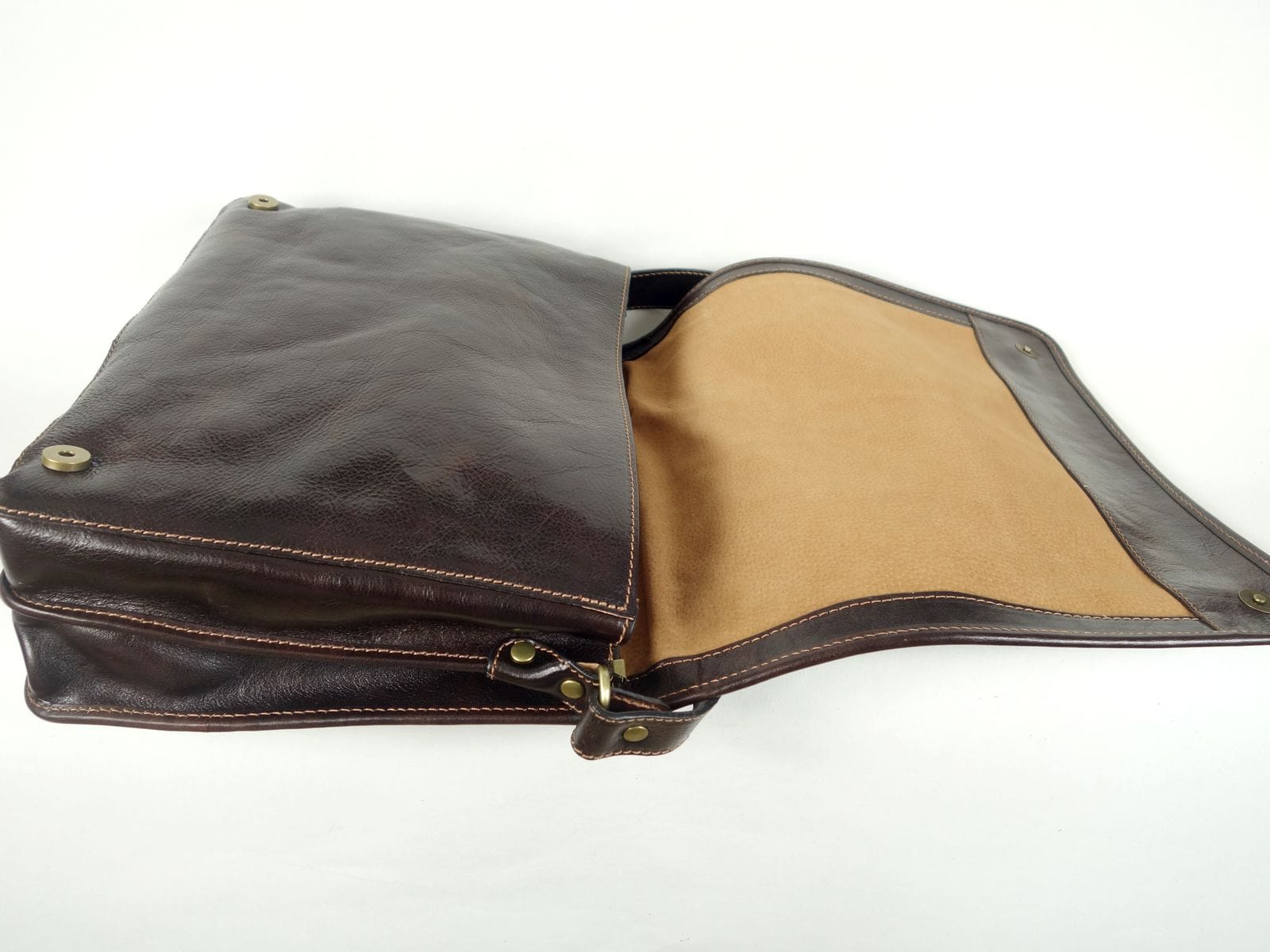 Collection Esprit Cuir Cartables & Sacs Ordi FIRENZE messenger cuir brun A4