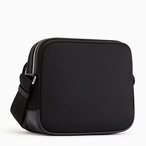 Le Tanneur Gaspard sac bandoulière toile large cuir