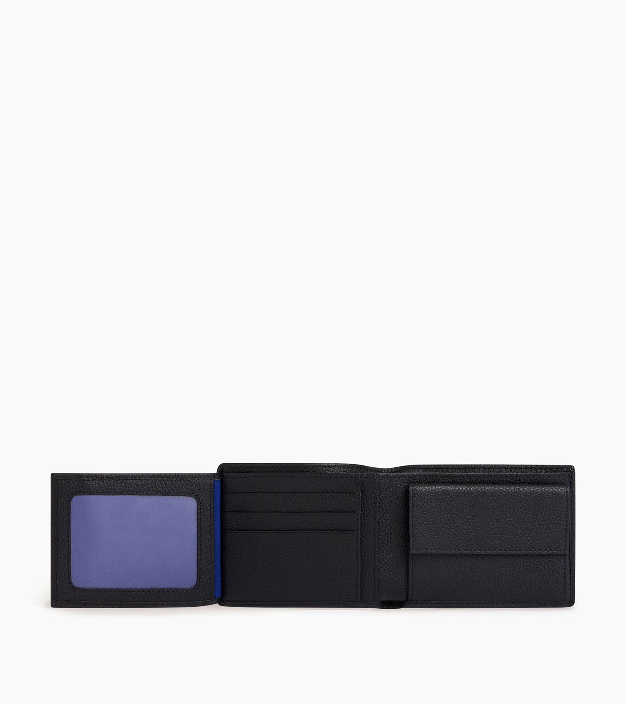 Le Tanneur Charles portefeuille cuir noir 2 volets