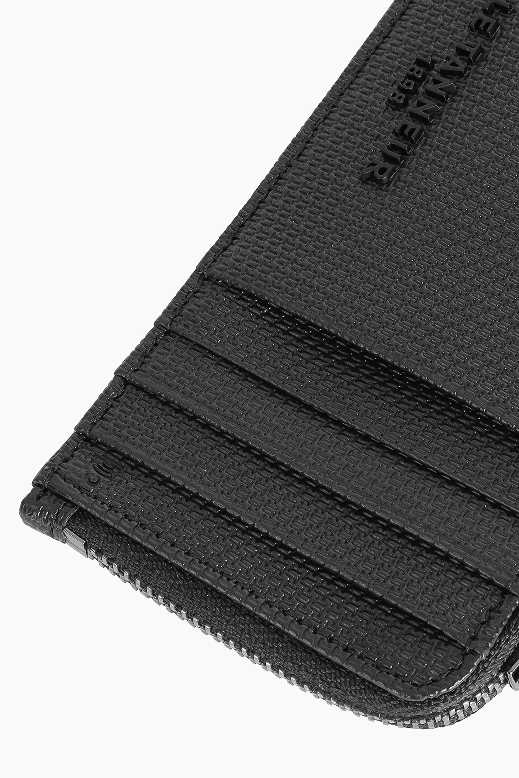 Le Tanneur Emile porte-cartes cuir signature T zippé homme