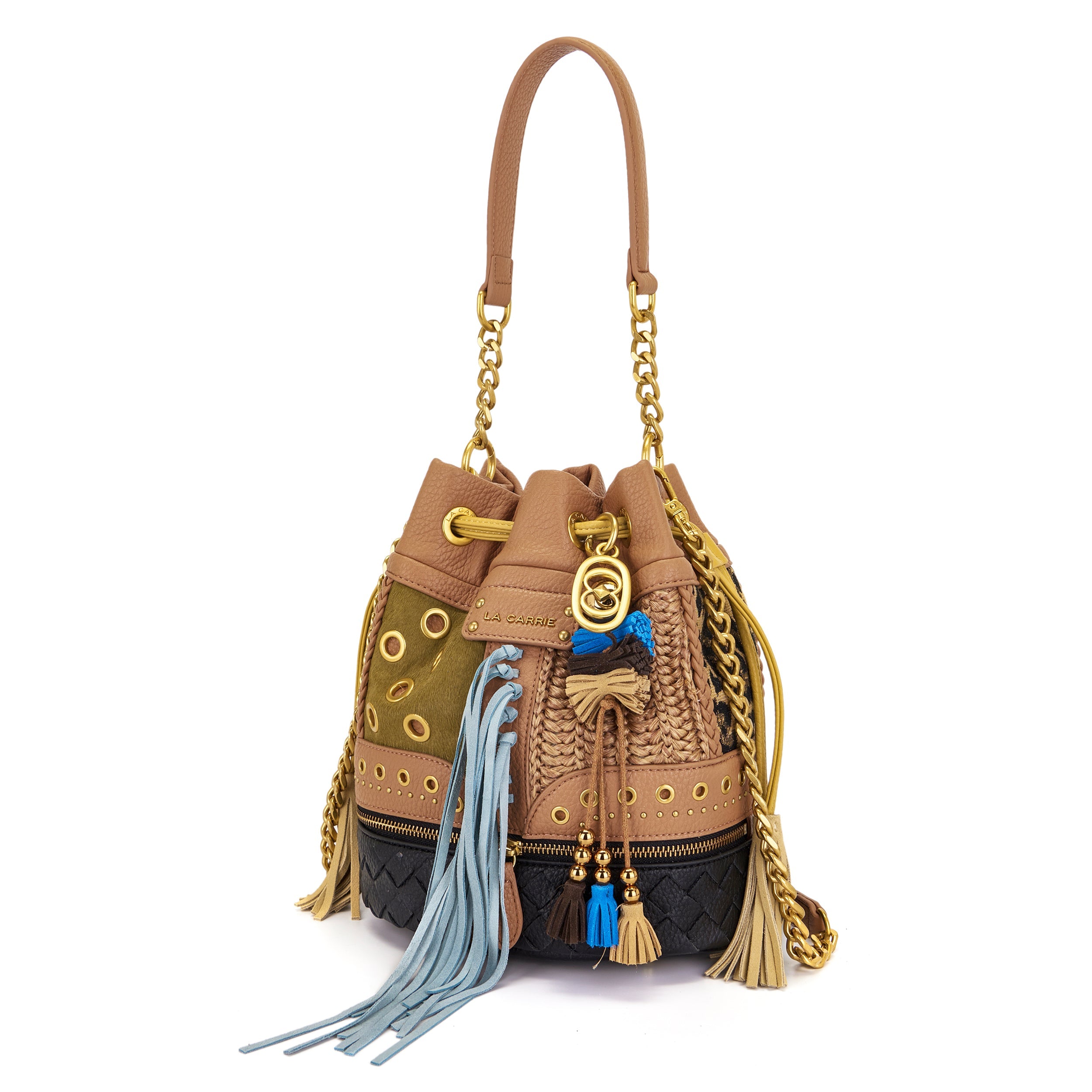 La Carrie Legacy sac seau marron 24 cm multimatière