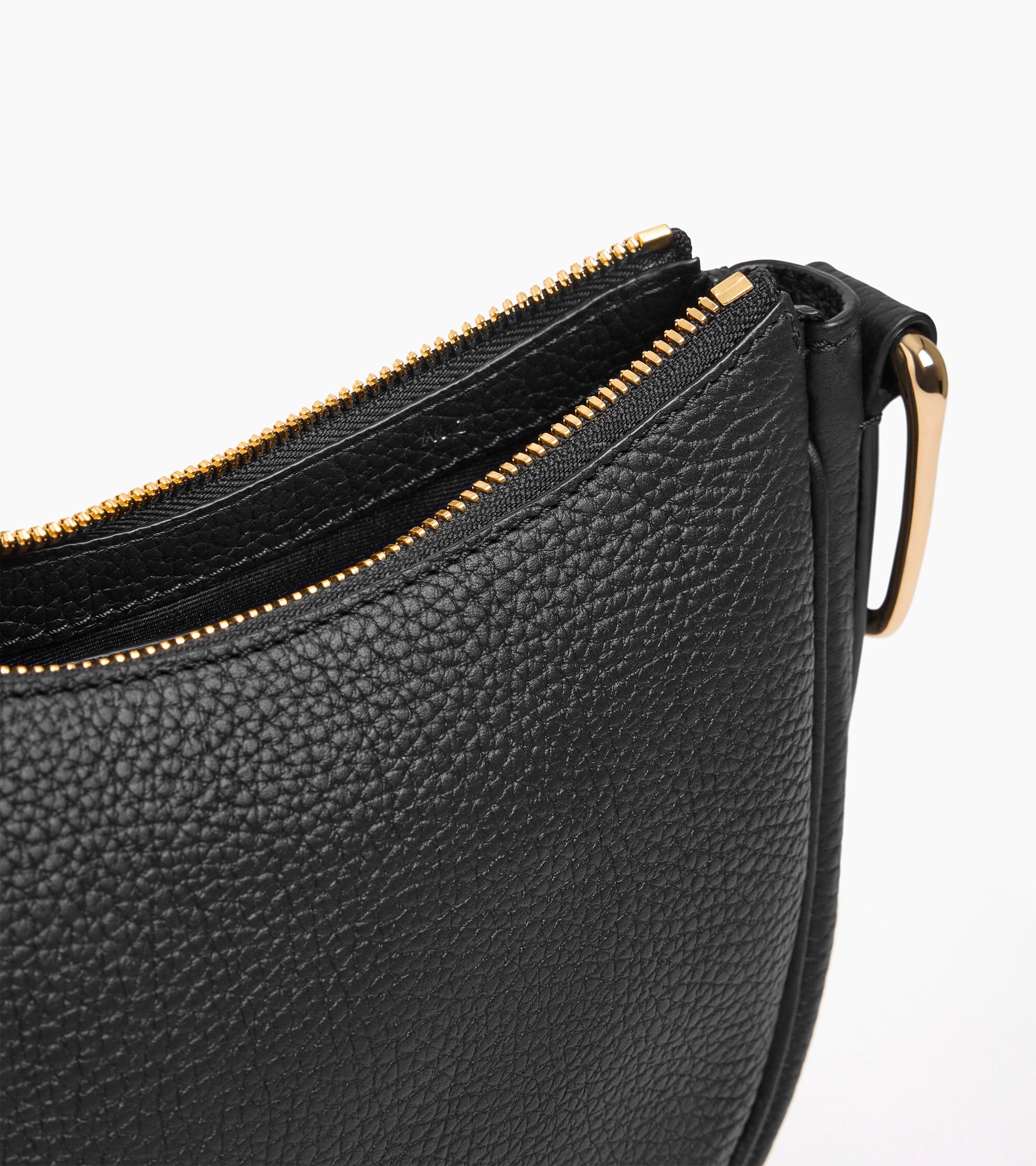 Le Tanneur Madeleine sac bandoulière cuir noir