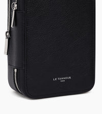 Le Tanneur Emile sac bandoulière cuir grainé crossbody