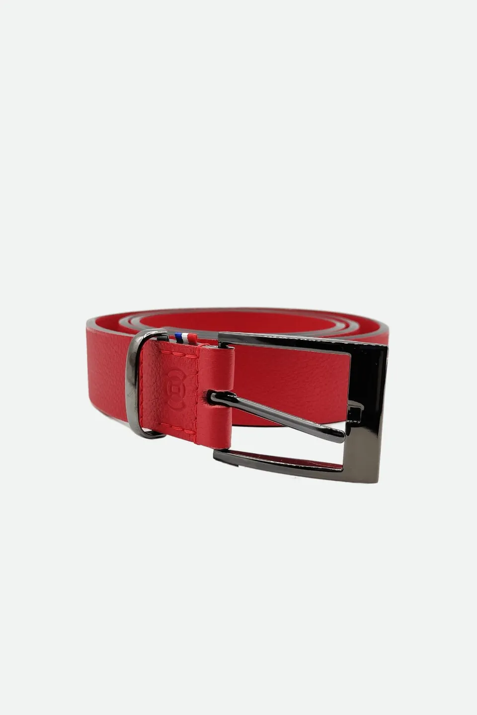 Nodie's Hazel ceinture cuir femme rouge grainé taille 2