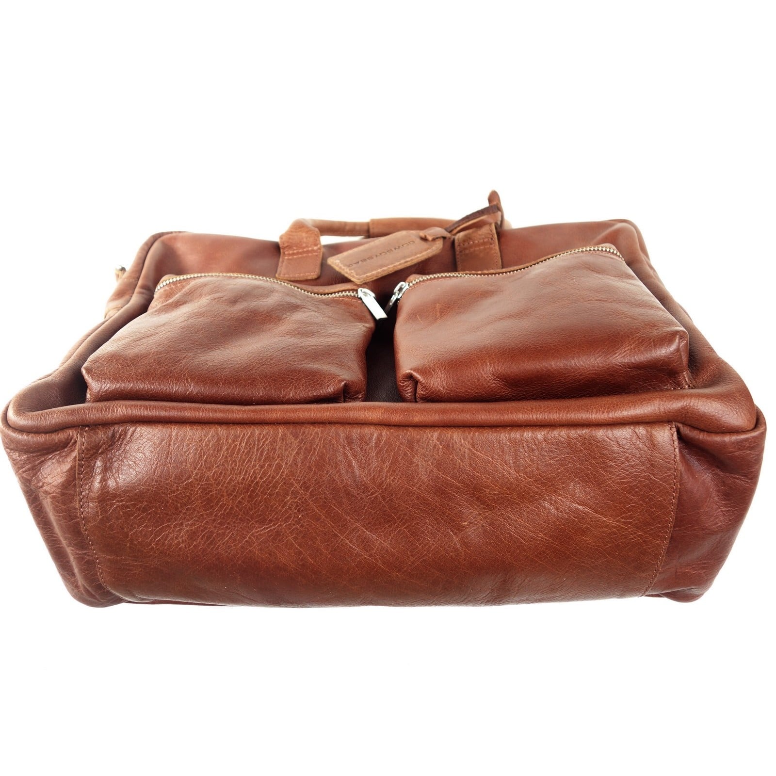 Esprit Cuir The Bag grand sac ville homme cuir marron