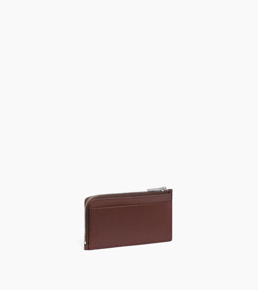 Le Tanneur Emile Porte-Cartes Large Zippé Cuir T