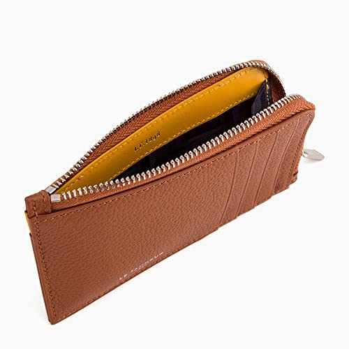 Le Tanneur Emile Porte-carte large zippé cuir grainé