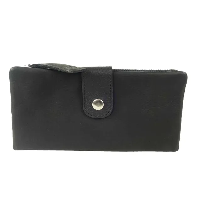Collection Esprit Cuir NETTI portefeuille cuir noir 8 cartes