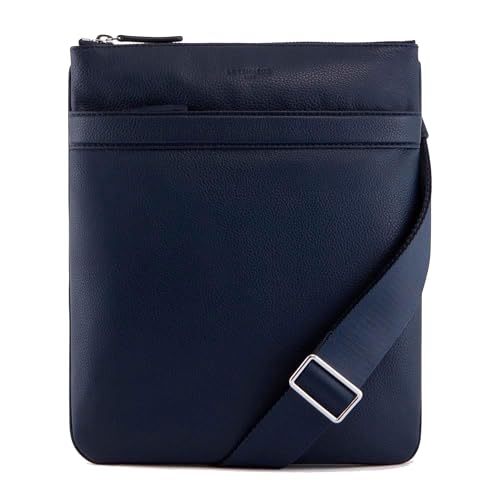 Le Tanneur Charles Sacoche bandoulière cuir grainé noir