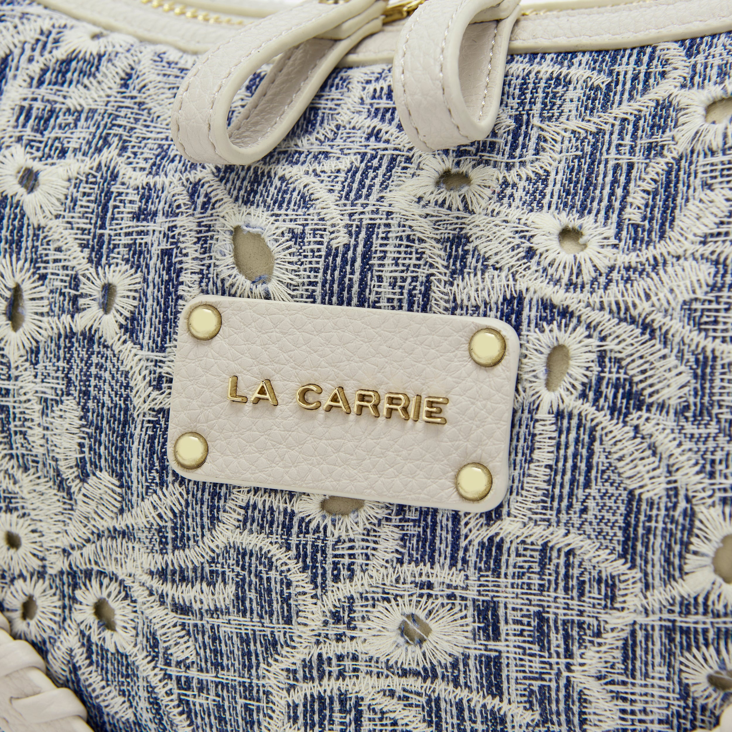 La Carrie Romantic sac bandoulière jeans 28x10x18cm