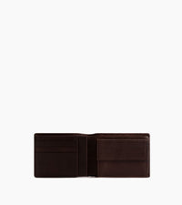 Le Tanneur portefeuille horizontal cuir huilé 2 volets