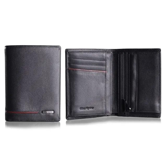 Mac Alyster Signature Portefeuille Européen Noir/Rouge