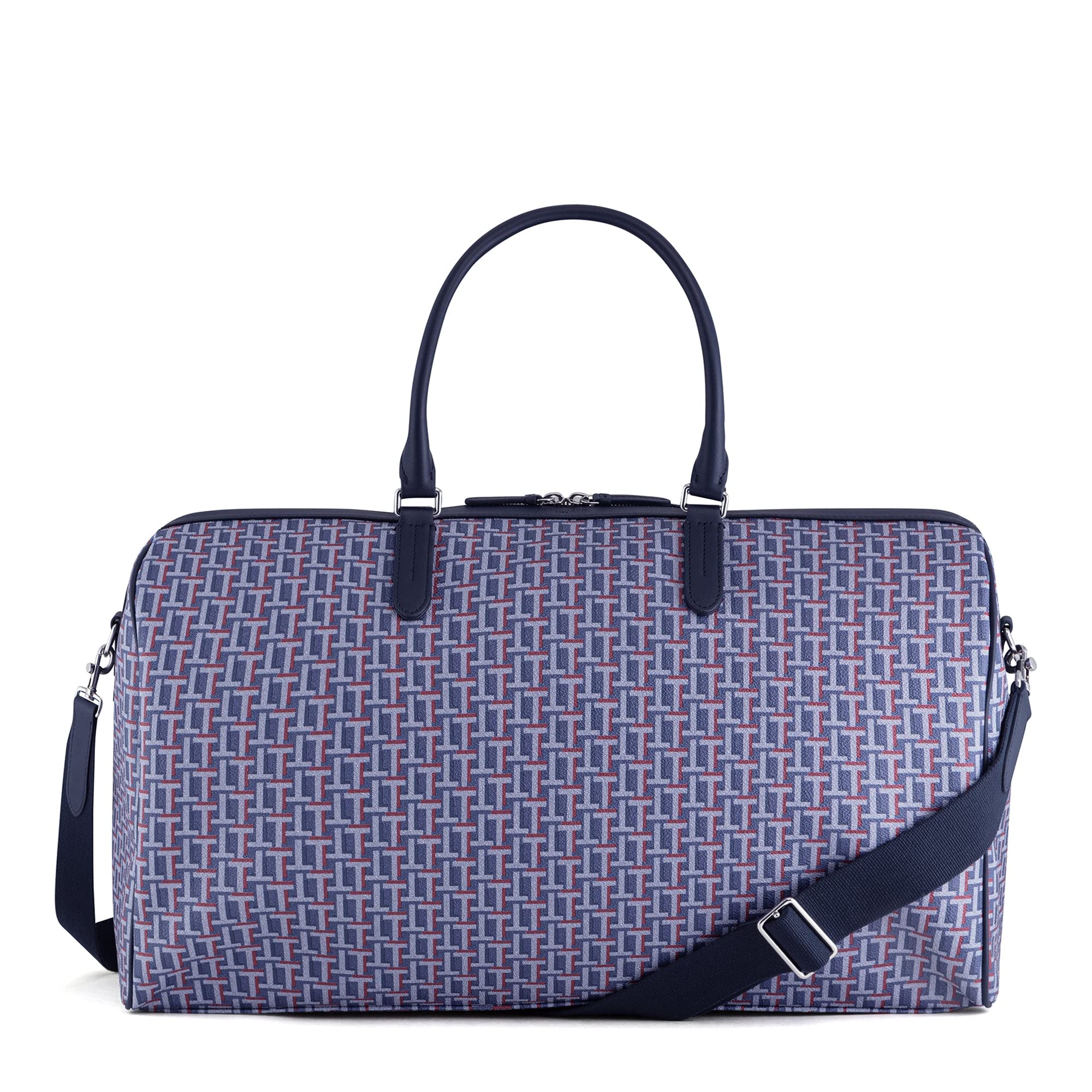 Le Tanneur Camille sac voyage toile cuir 50,5 cm homme