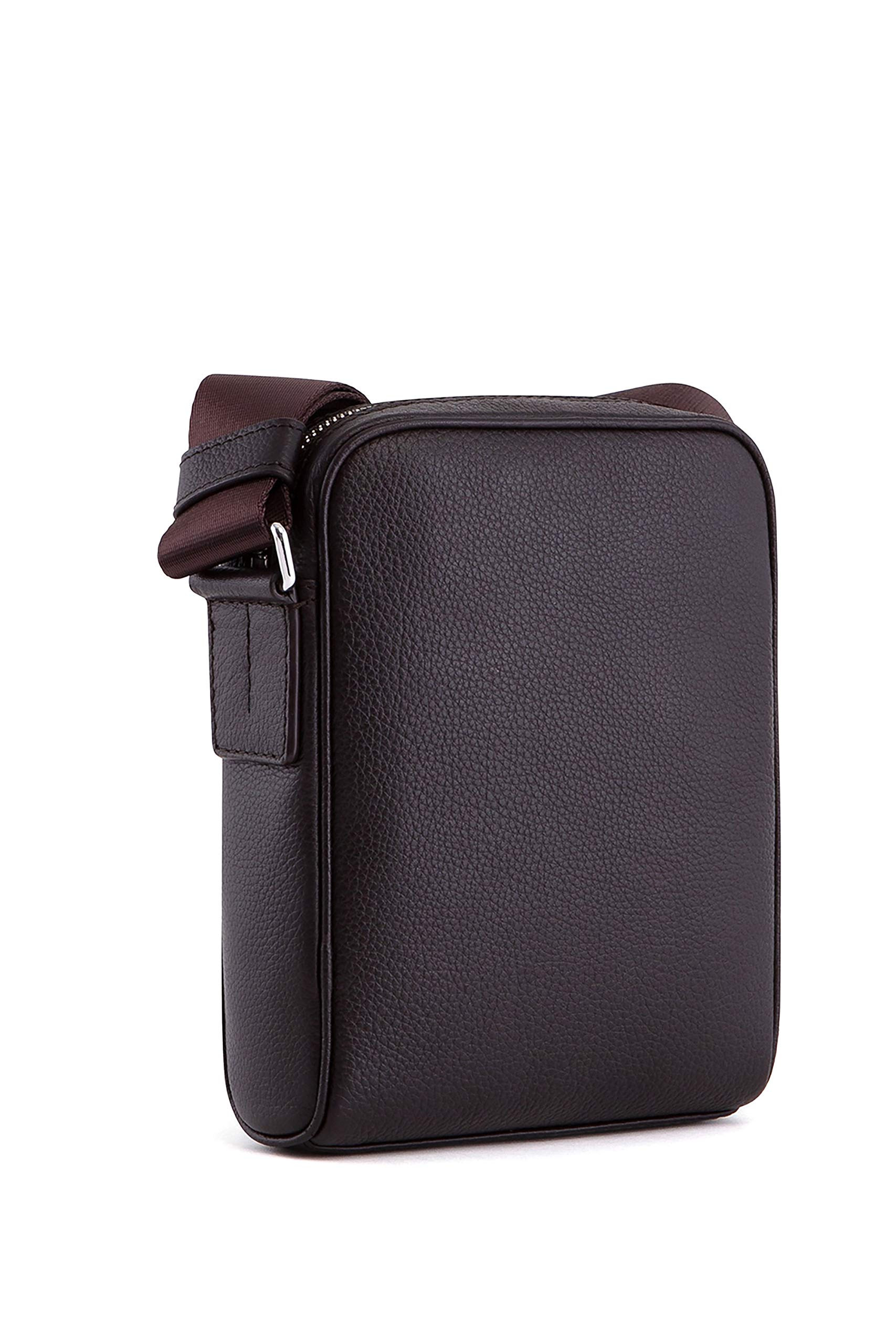 Le Tanneur Charles sac bandoulière cuir marron café