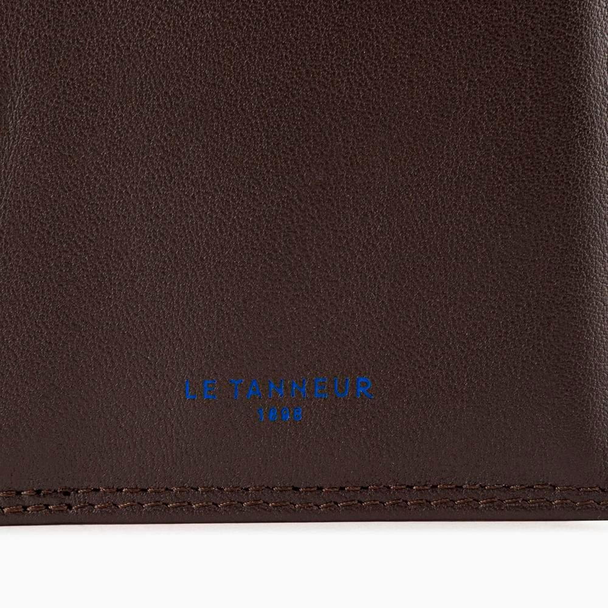 Le Tanneur Martin Portefeuille Cuir Homme 9x13 Rabat