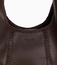 Le Tanneur Juliette petit sac main cuir lisse surpiqûres
