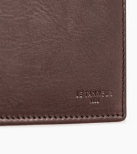 Le Tanneur portefeuille horizontal cuir huilé 2 volets