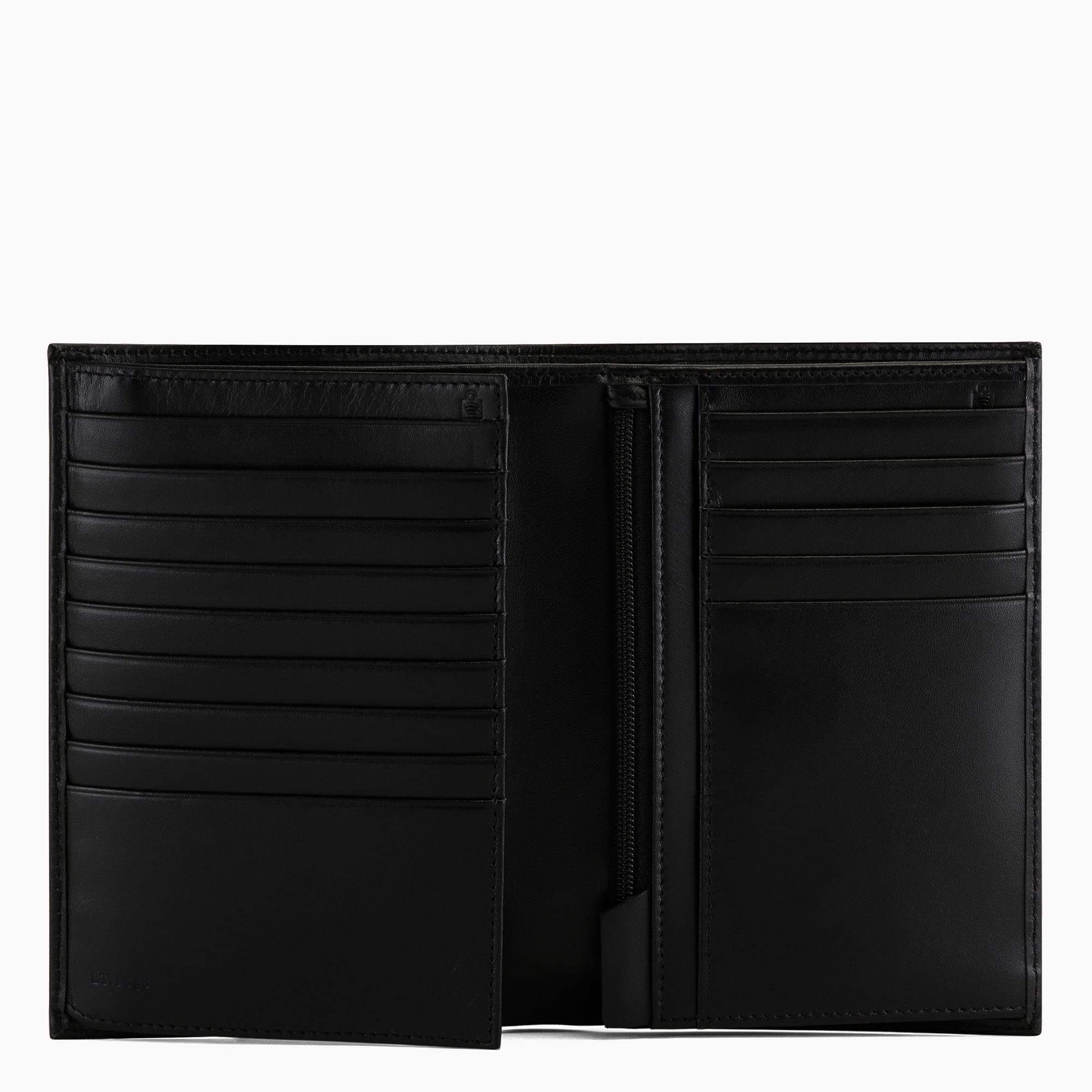 Le Tanneur Honoré portefeuille vertical cuir lisse 12 cartes