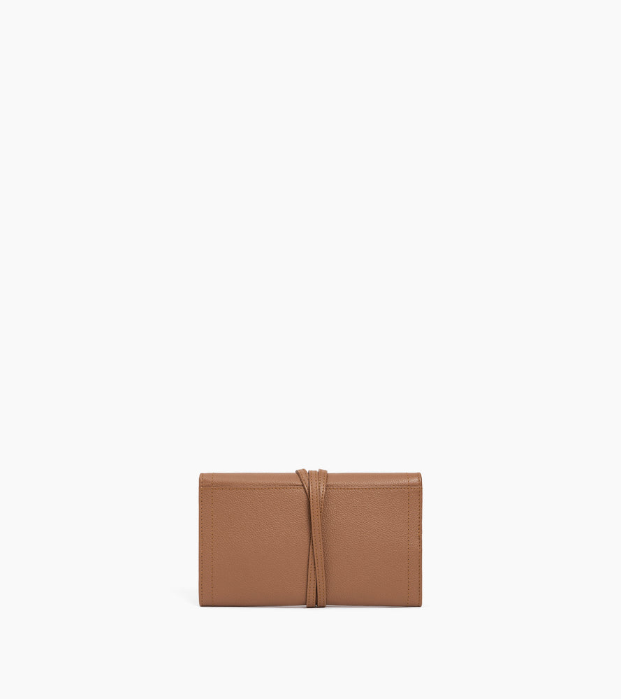Le Tanneur coffret bijoux voyage cuir naturel montre