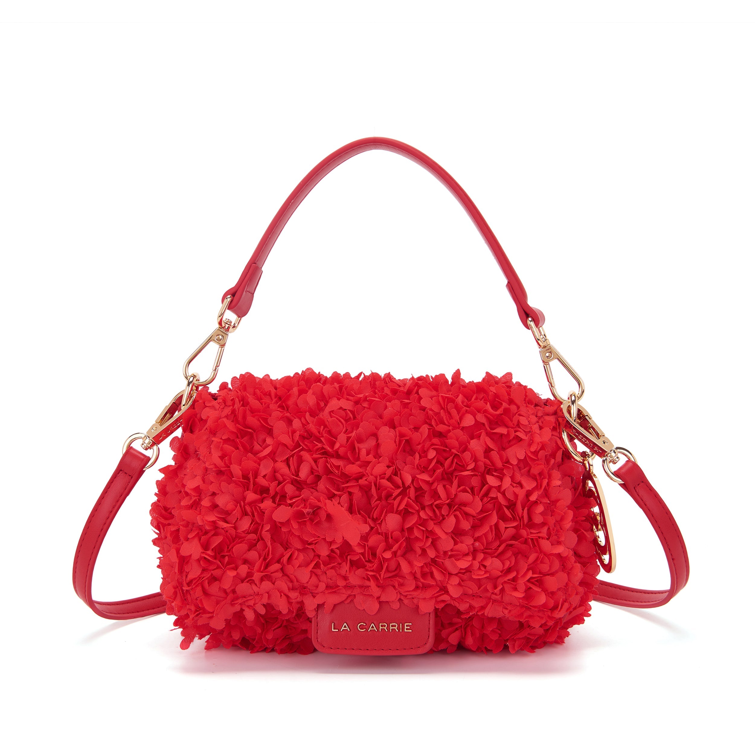 La Carrie Night Edition Sac à Main Rose Chiffon 20x6x12 cm