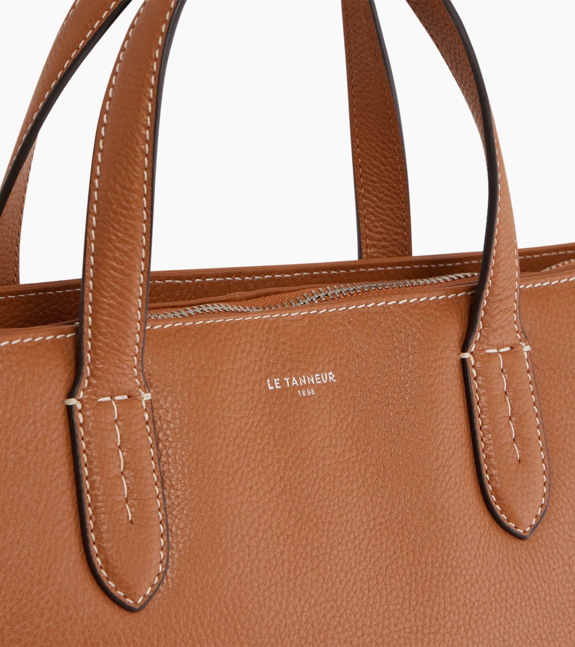 Le Tanneur Sophie porte-documents cuir 15" Brown Tan