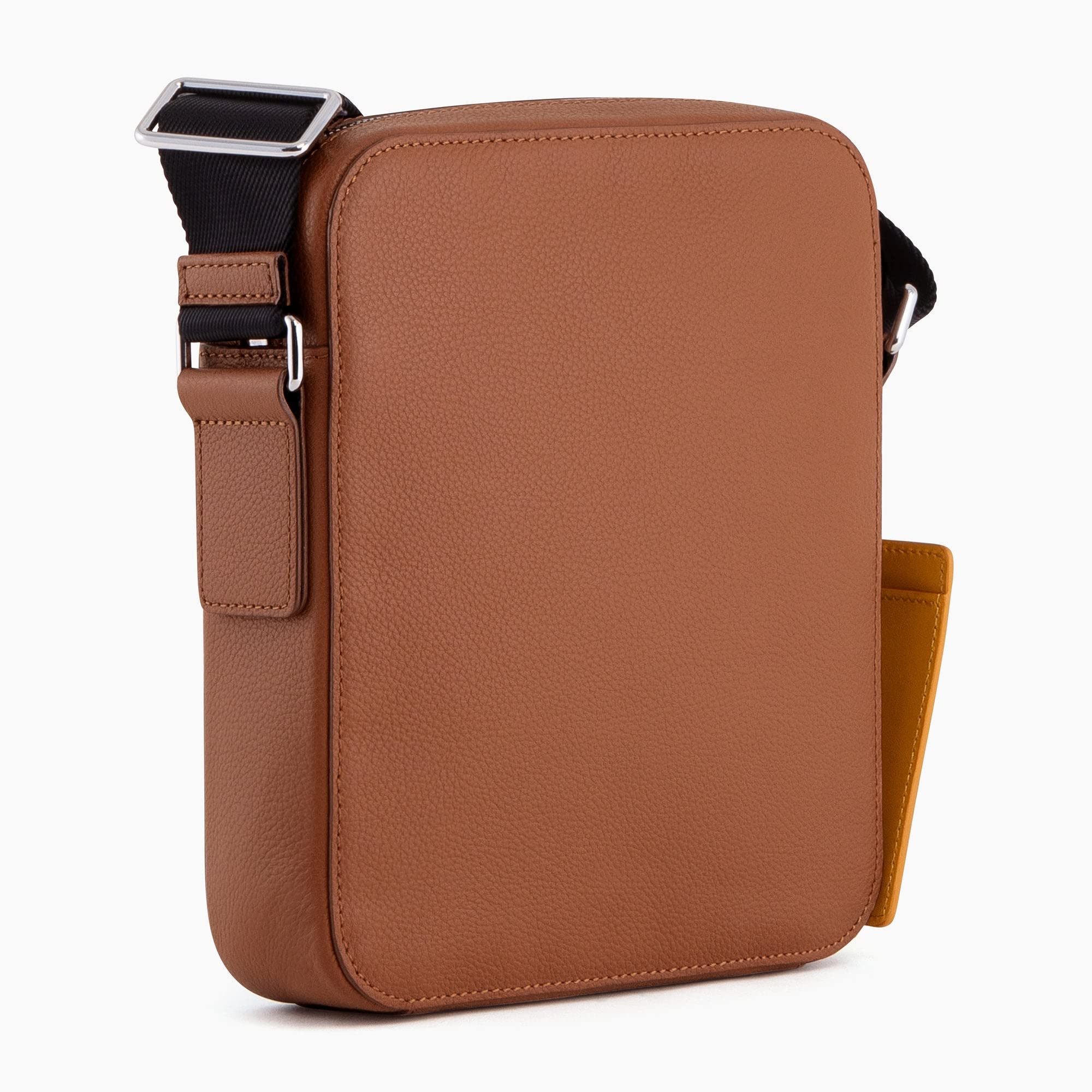 Le Tanneur Emile sac bandoulière cuir grainé homme