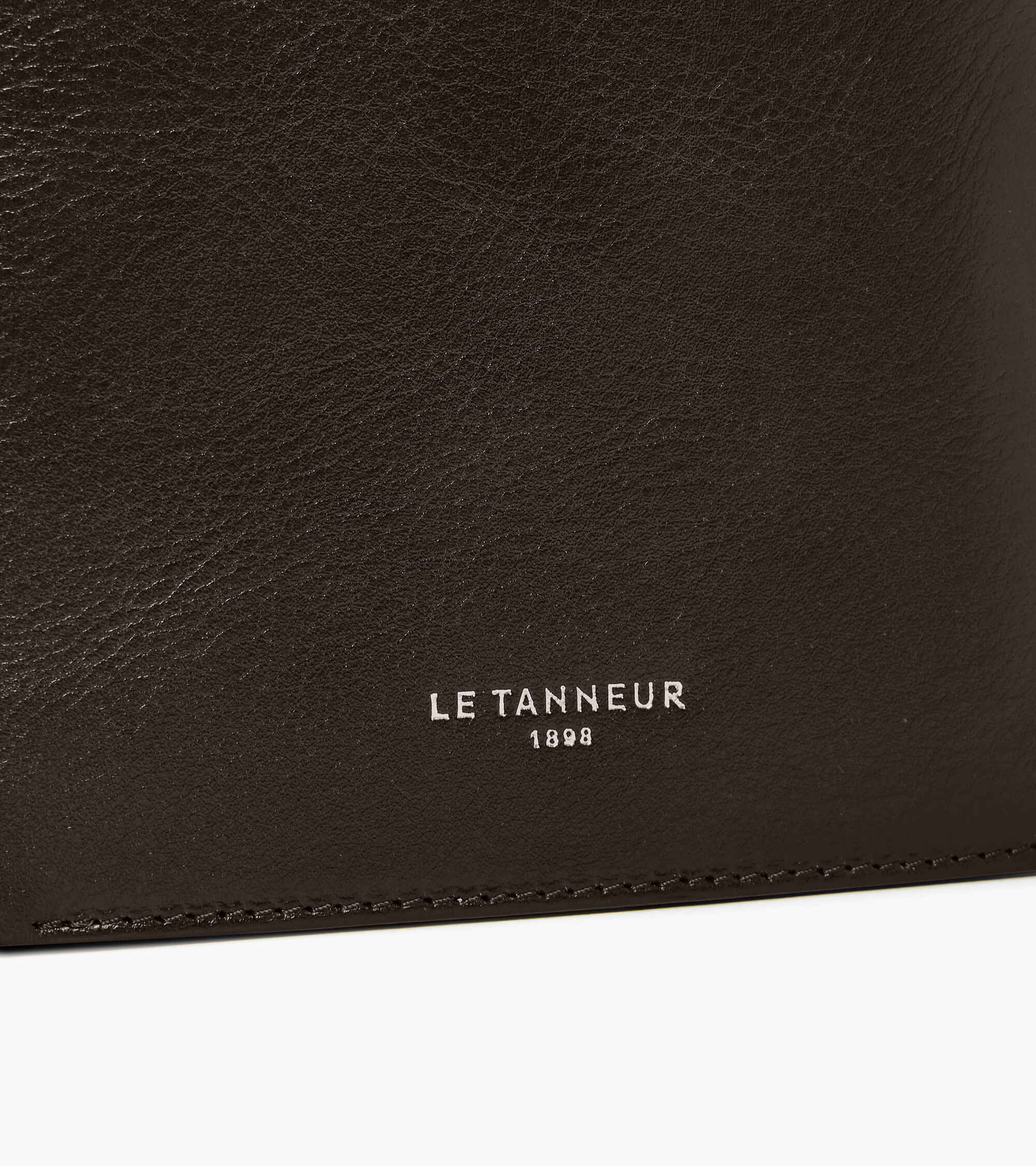 Le Tanneur Lucien portefeuille cuir huilé Brown Coffee