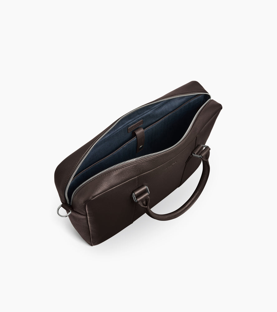 Le Tanneur Marceau porte-documents 15" cuir marron