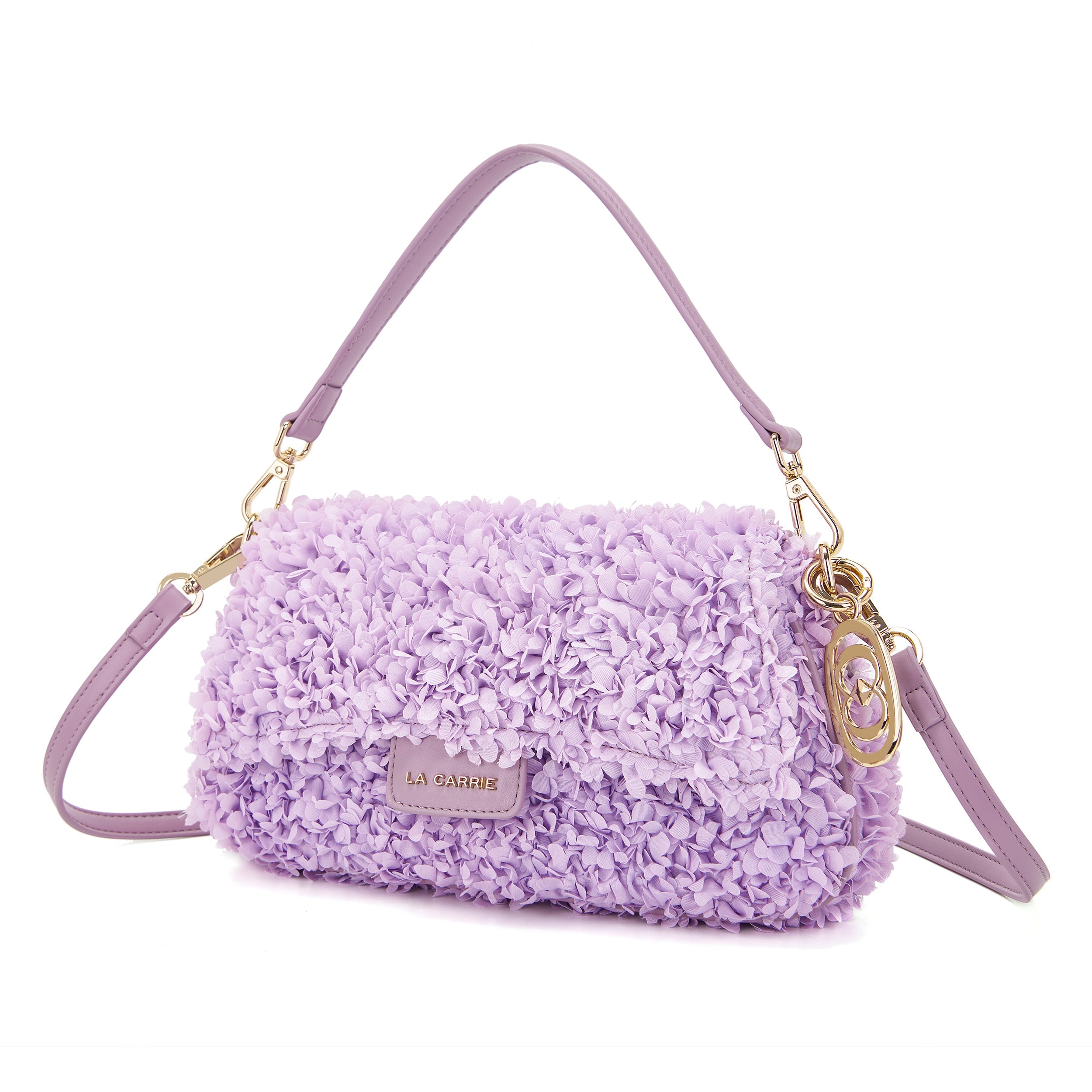 La Carrie Bag Night Edition sac bandoulière lavander