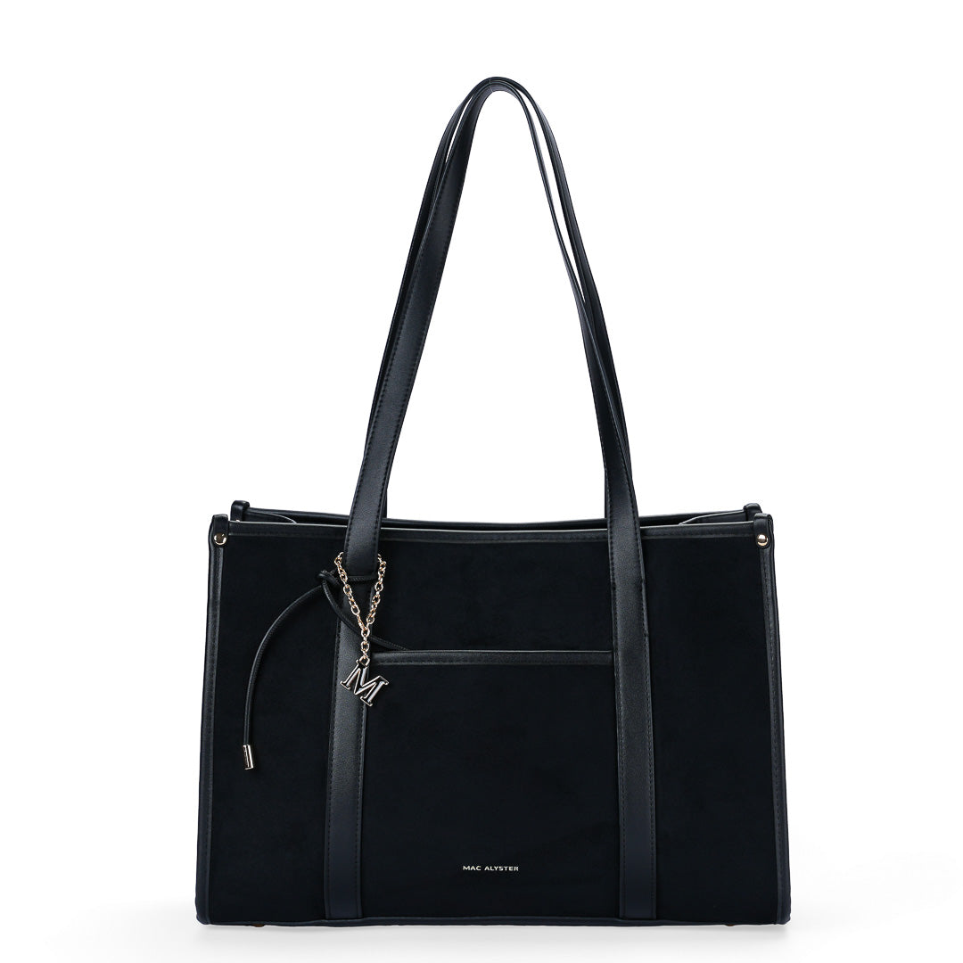 Mac Alyster Dunea sac cabas synthétique Noir A4