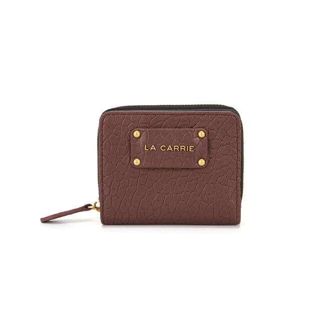 La Carrie Wallet portefeuille PU bordeaux 12x04x09 zip
