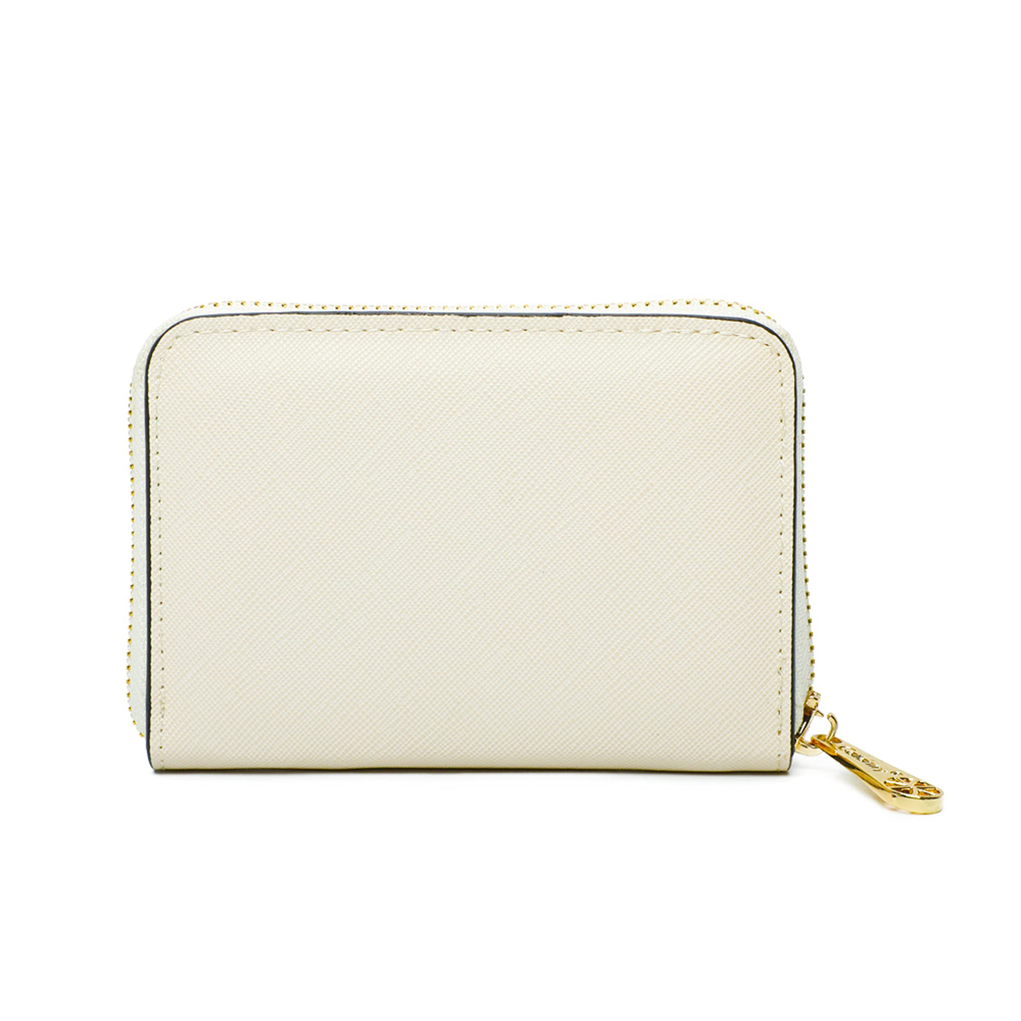 Gallantry Accessoires petit portefeuille beige similicuir 13 cm