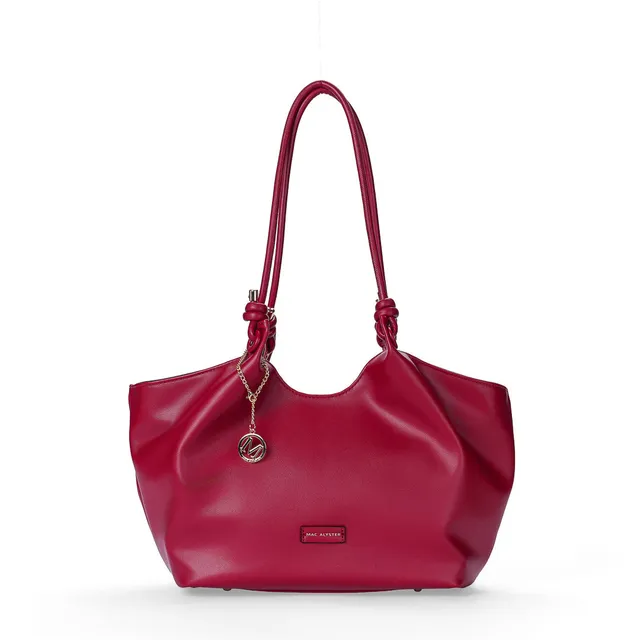 MAC ALYSTER MANDORA sac shopping synthétique Rouge