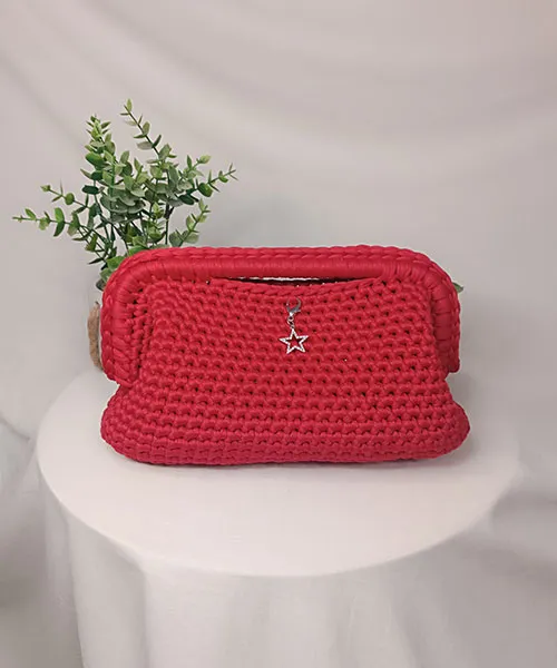 Takiri Mona TK1054 sac à main rouge XL recyclé
