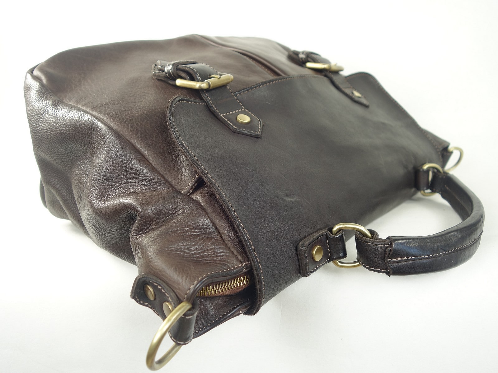Collection Esprit Cuir Toni cartable cuir brun homme