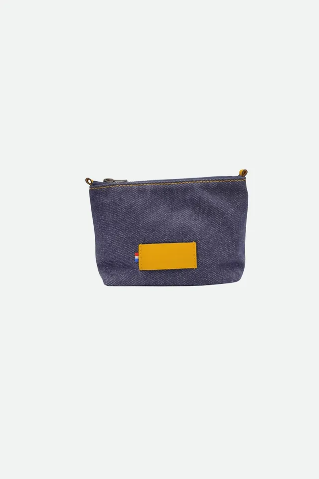 Nodie's Elisa jaune trousse de toilette cuir