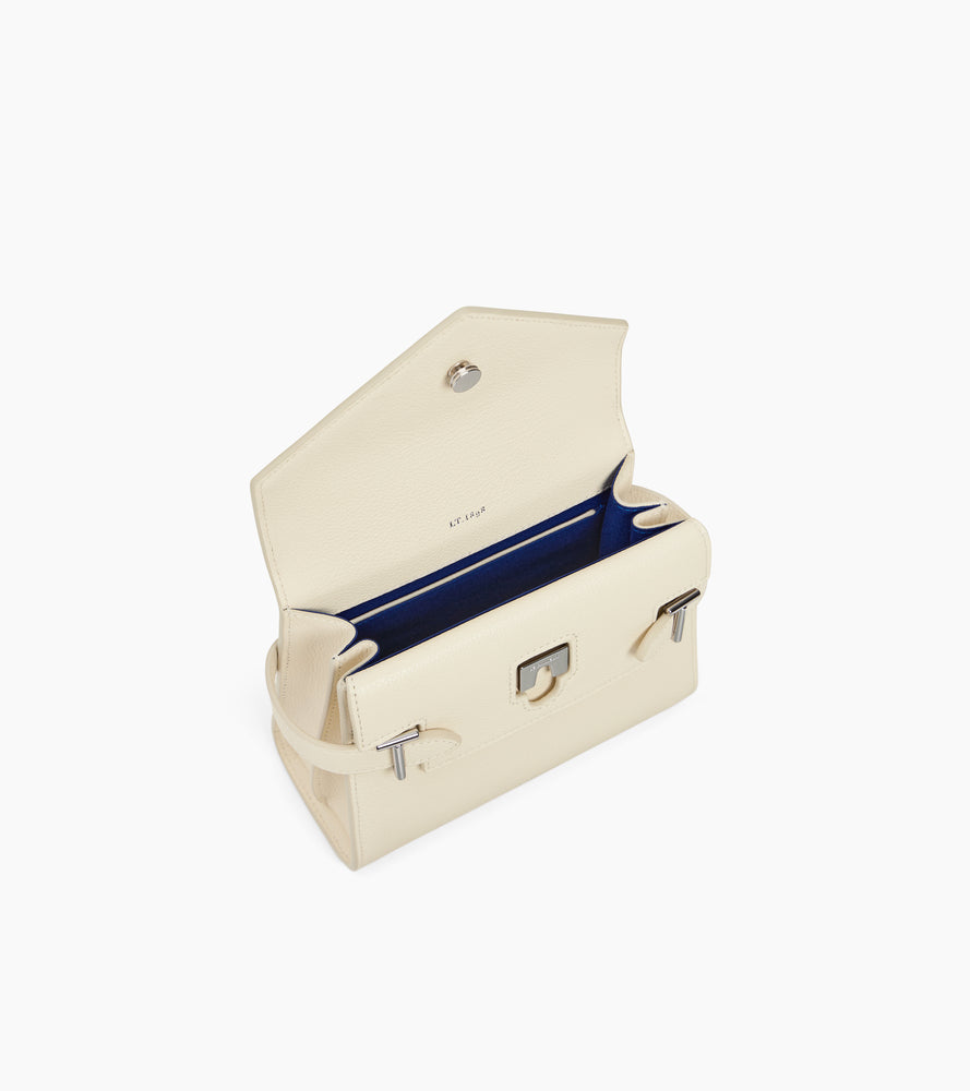 Le Tanneur Emilie petit sac à main cuir fleur de sel