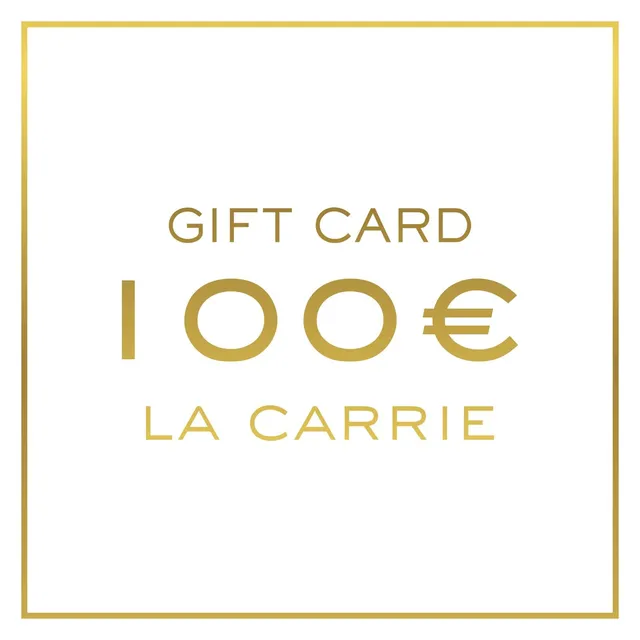 La Carrie Gift Card carte cadeau 100€ choix sac cuir