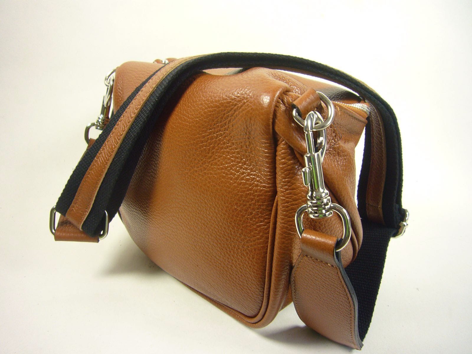 Collection Esprit Cuir Sac Besace Erika cuir camel