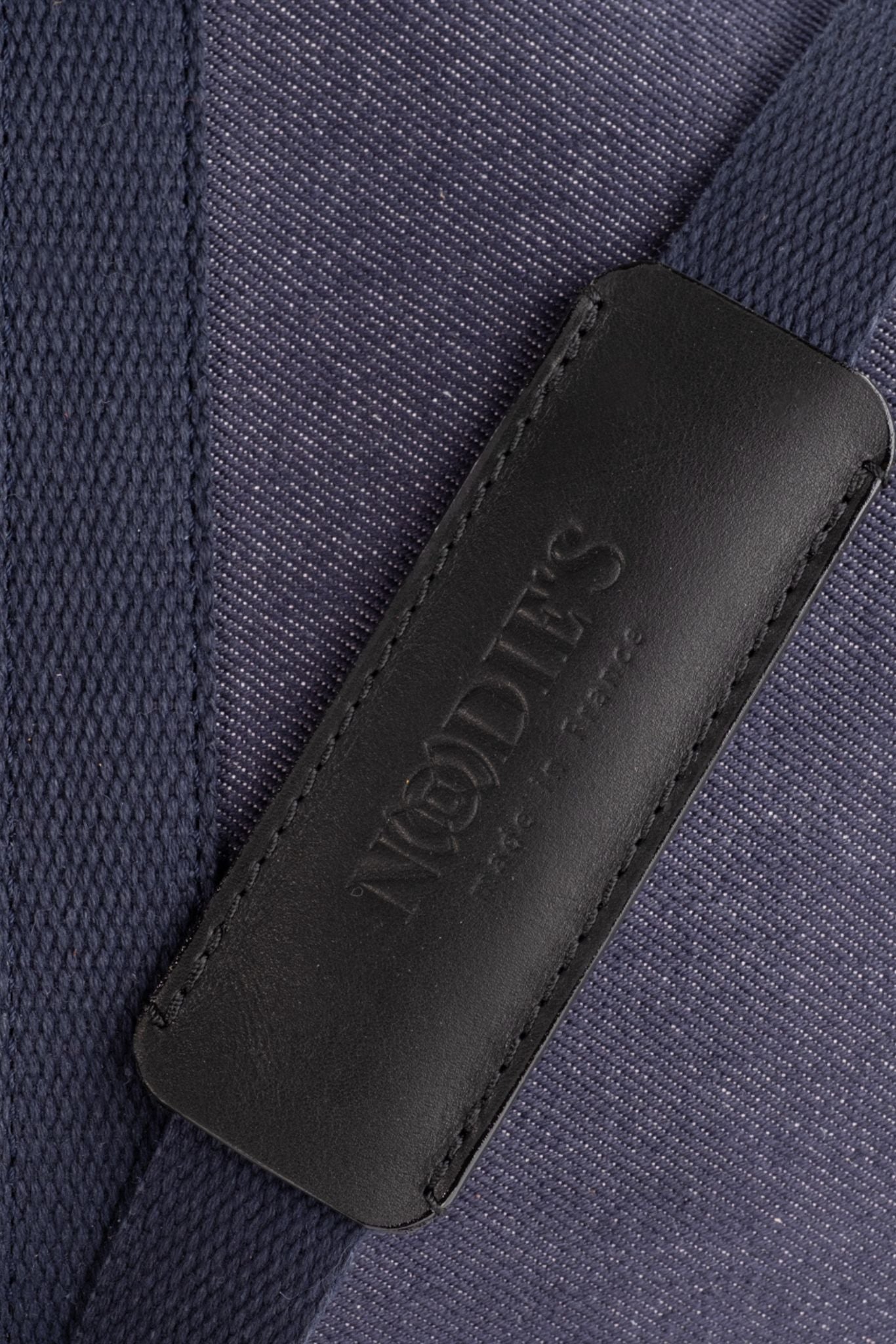 Nodie's Sacs de voyage Jacques polochon noir cuir et jean