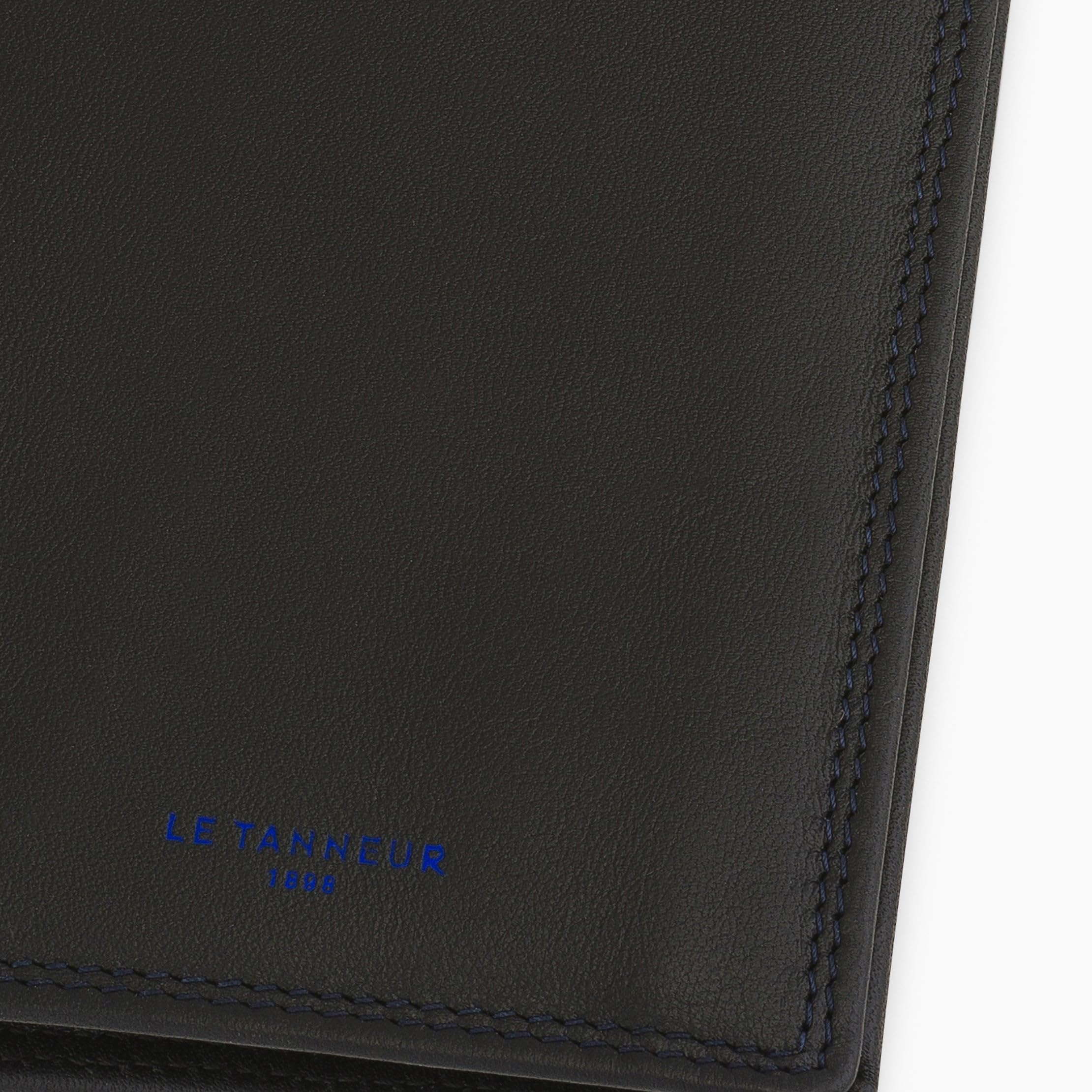 Le Tanneur Martin petit portefeuille vertical cuir 9 cm